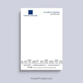 Coldwell Banker realtor notepad with neighborhood houses design