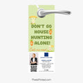 Coldwell Banker Easter house hunting door hanger for realtor spring SOI marketing