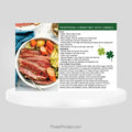 Coldwell Banker realty St. Patrick's Day recipe postcards PixelsPrinted