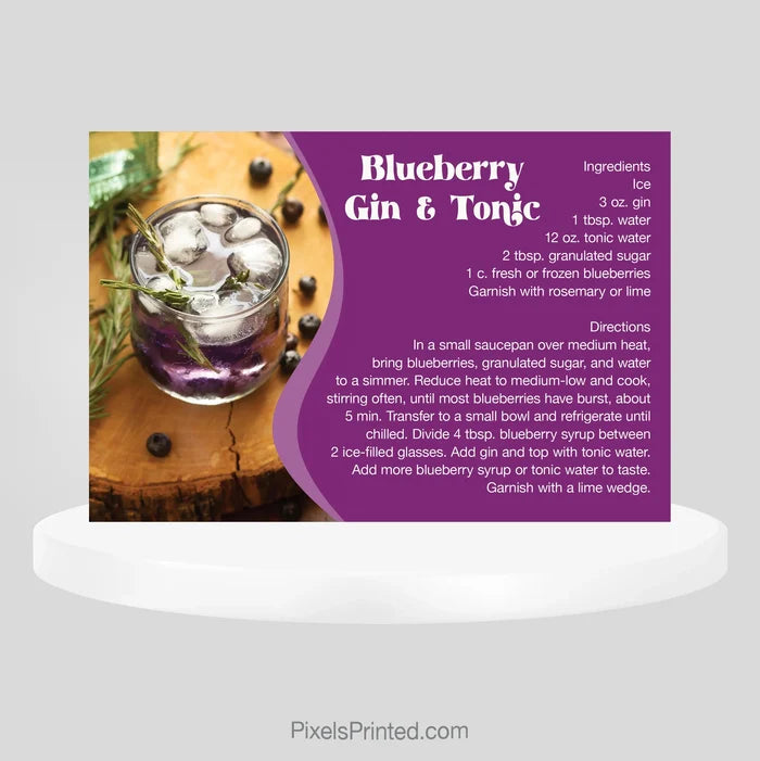 Coldwell Banker realty summer recipe postcards PixelsPrinted