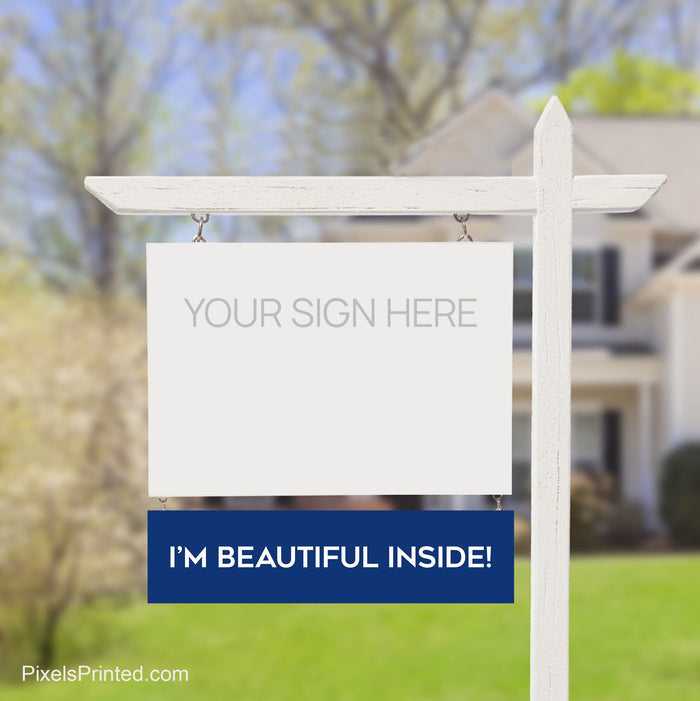 Coldwell Banker sign riders PixelsPrinted
