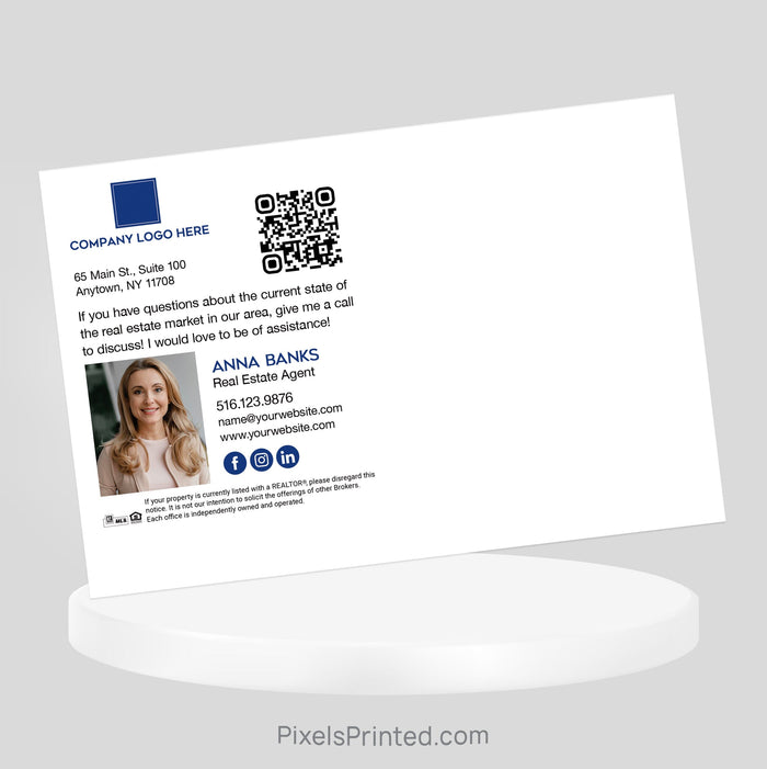 Coldwell Banker Thanksgiving recipe postcards PixelsPrinted