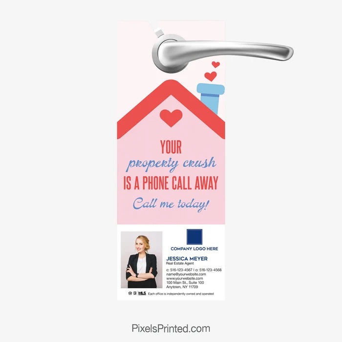 Coldwell Banker Valentine's Day Door Hangers