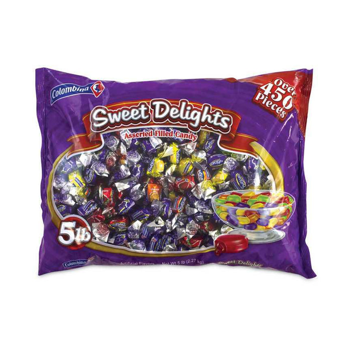 Colombina Sweet Delights Assorted Filled Candy 5 lb.