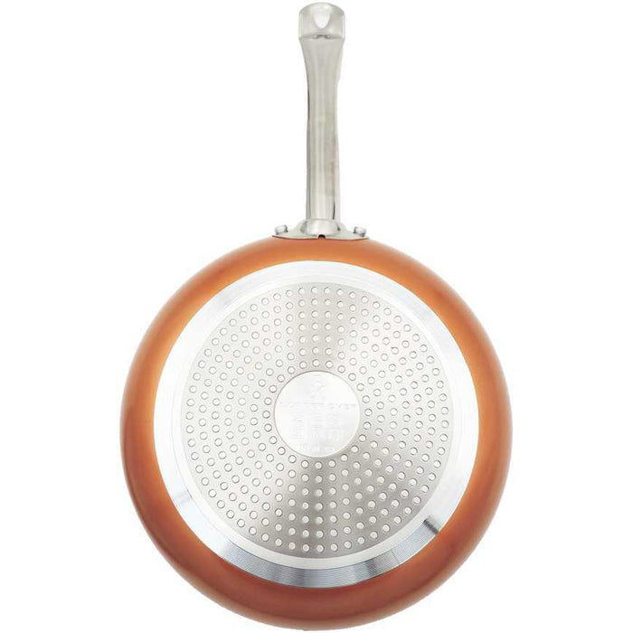 Copper Chef Fry Pan With Glass Lid 10"