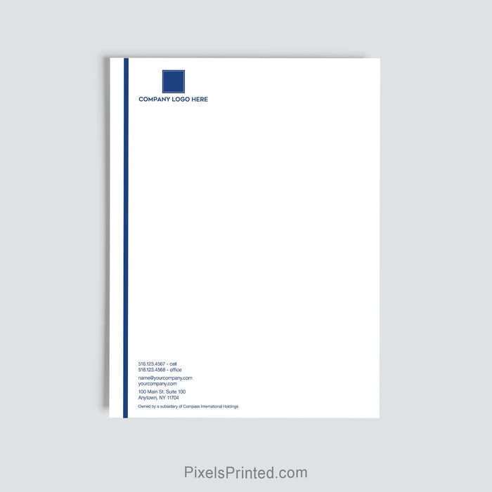 Coldwell Banker Realty agent letterhead personalized for office use