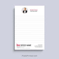 Custom Keller Williams real estate agent notepad with personalized branding