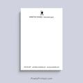 Personalized real estate brokerage notepad