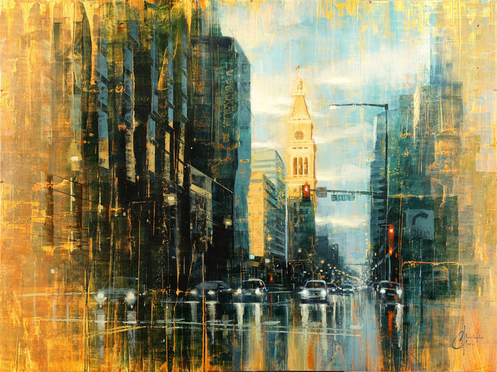Denver, Last Light on the Clock Tower by Christopher Clark
