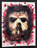 Derek Mears Autographed "Jason" Premium Paper Print