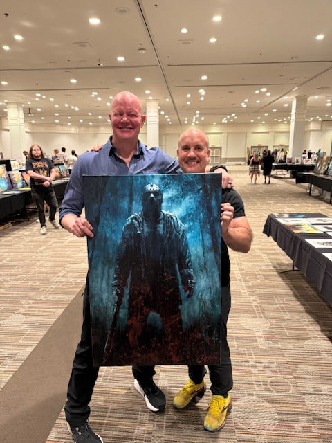 Derek Mears Autographed "Jason" Premium Paper Print