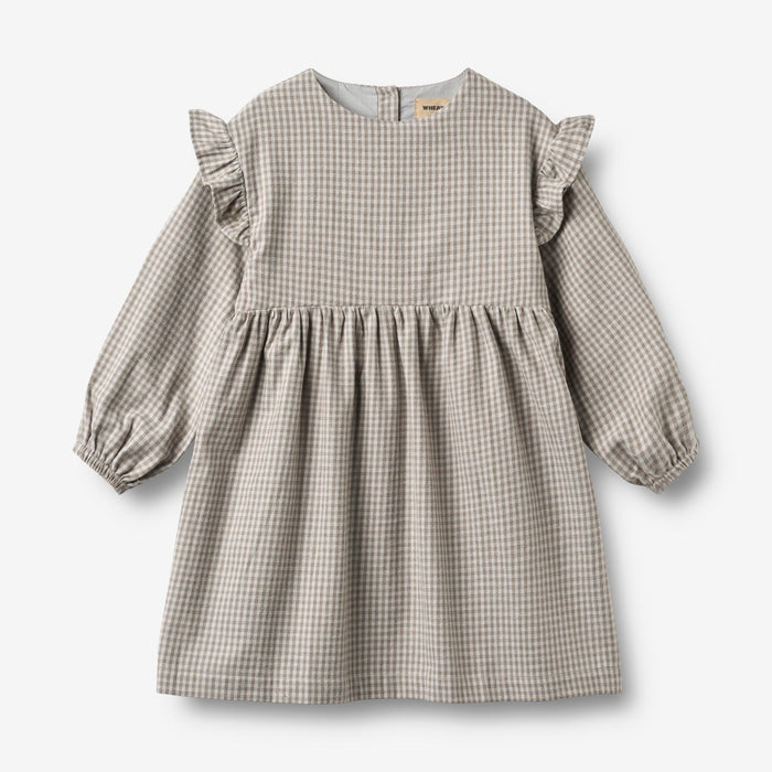 Wheat Main Dress Gro Dress 0104 greybrown check