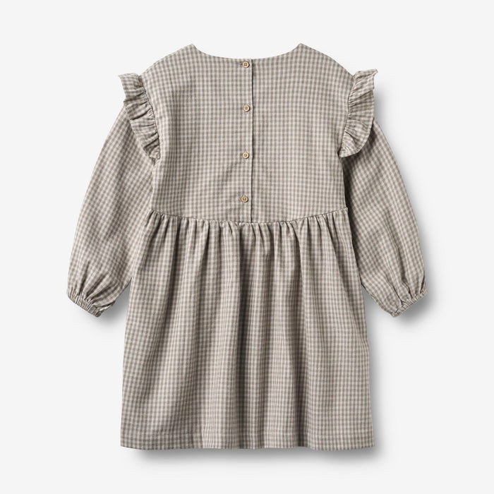 Wheat Main Dress Gro Dress 0104 greybrown check
