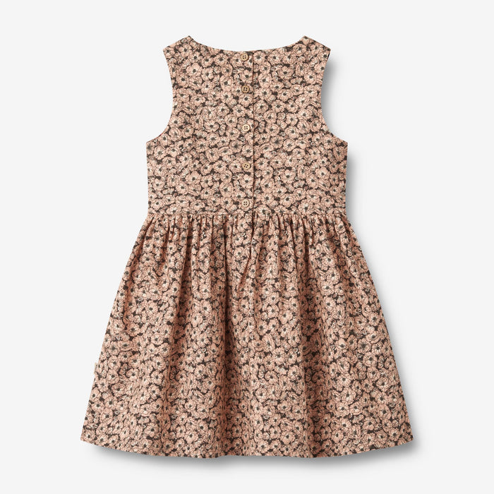 Wheat Main Dress Thelma Dress 1088 anemones in plenty