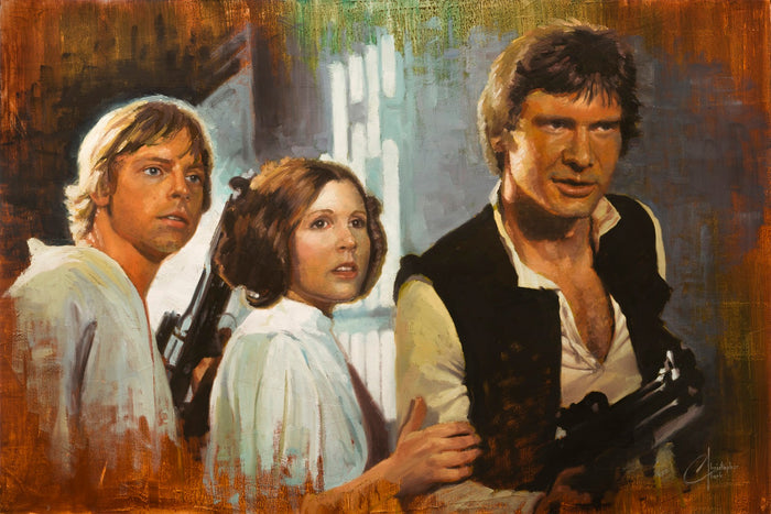 "Dynamic Trio" By Christopher Clark - PAPER & CANVAS AVAILABLE