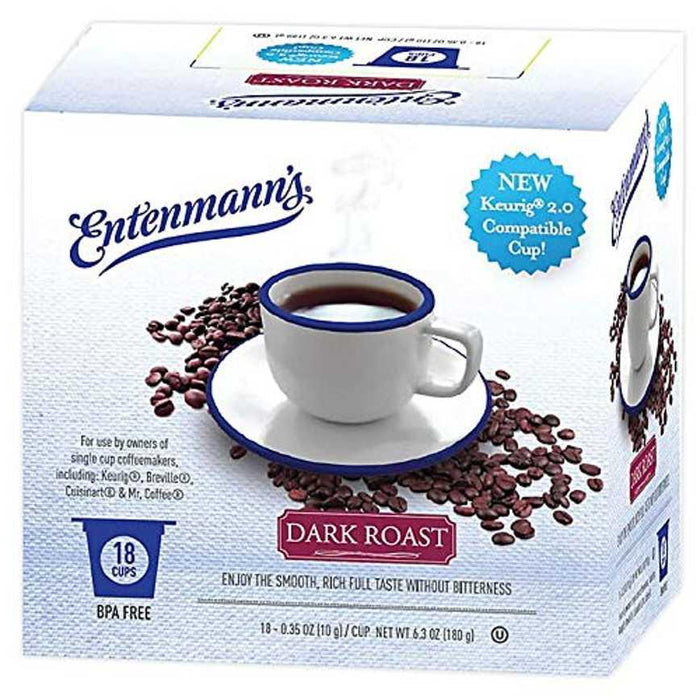 Entenmann's Dark Roast Coffee K-Cups 18 ct.