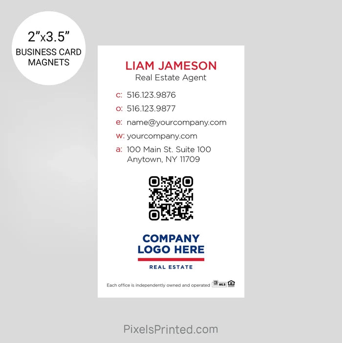 ERA real estate business card magnets PixelsPrinted