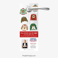 ERA real estate Christmas door hangers