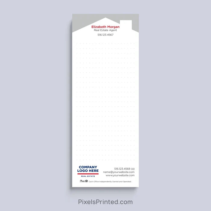 Personalized ERA Real Estate client appreciation notepad