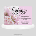 ERA real estate hello spring postcards PixelsPrinted