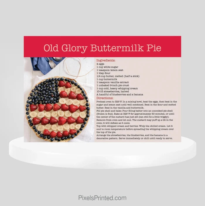 ERA real estate Independence Day realtor recipe mailers PixelsPrinted