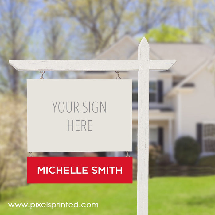 ERA real estate name sign riders PixelsPrinted