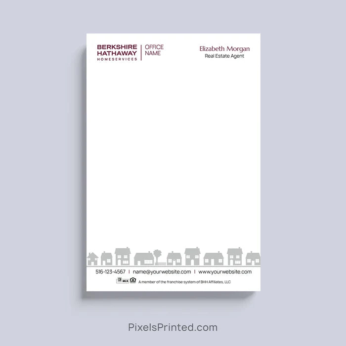 ERA Real Estate neighborhood realtor notepad with house design