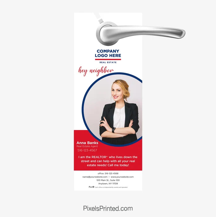 ERA Real Estate agent introduction door hanger