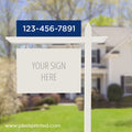 ERA real estate phone number sign riders PixelsPrinted