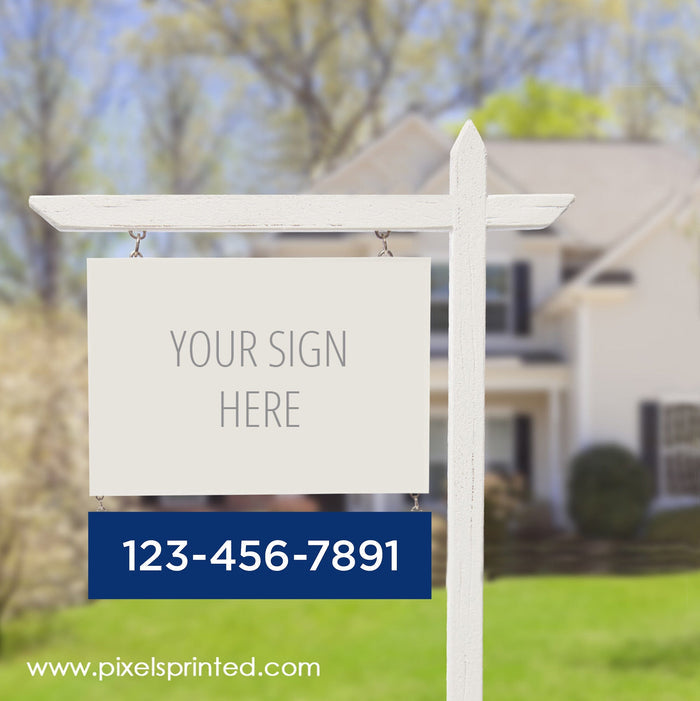 ERA real estate phone number sign riders PixelsPrinted