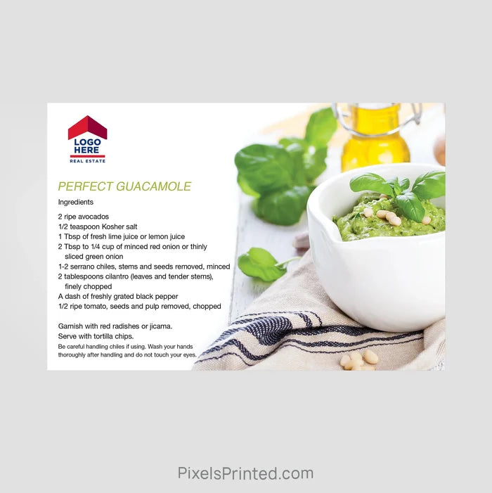 ERA real estate recipe mailers PixelsPrinted