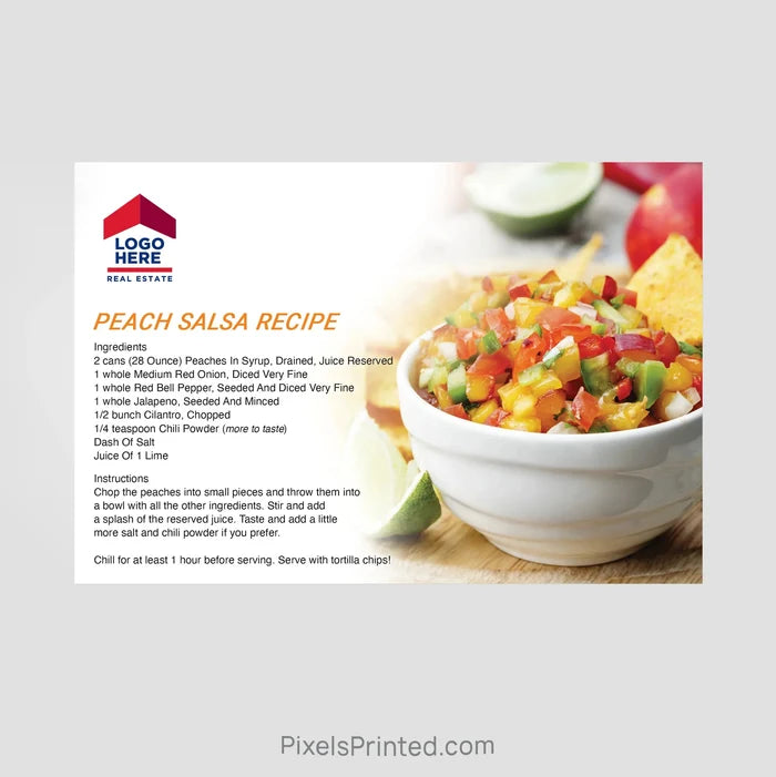 ERA real estate recipe postcards PixelsPrinted