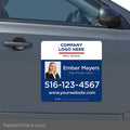 ERA real estate square car magnets PixelsPrinted