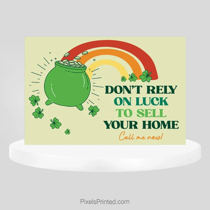 ERA real estate St Patrick’s Day neighbor postcard PixelsPrinted