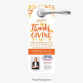 ERA real estate Thanksgiving door hangers for seasonal neighborhood farming
