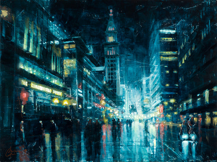 Evening on 16th Street by Christopher Clark