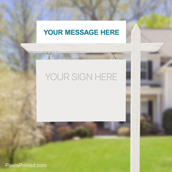 EXIT realty custom design sign riders PixelsPrinted
