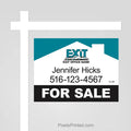 EXIT realty for sale sign panels PixelsPrinted