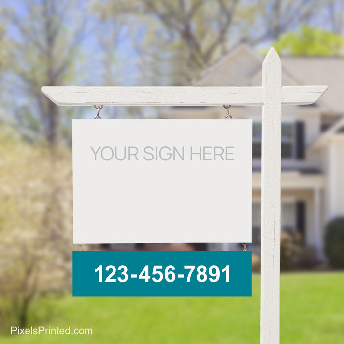 EXIT realty phone number sign riders PixelsPrinted
