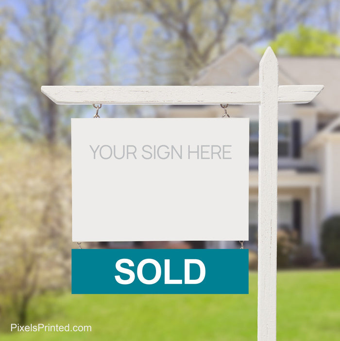 EXIT realty sold sign riders PixelsPrinted