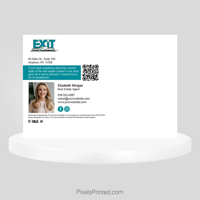 EXIT realty St Patrick’s Day postcards PixelsPrinted