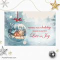 EXP realty Christmas holiday postcards PixelsPrinted