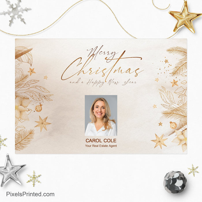 EXP realty Christmas holiday postcards PixelsPrinted