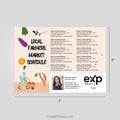 EXP realty Farmers Market calendar Postcard Magnets postcard magnets PixelsPrinted