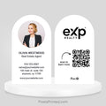 EXP realty half circle business cards Business Cards PixelsPrinted