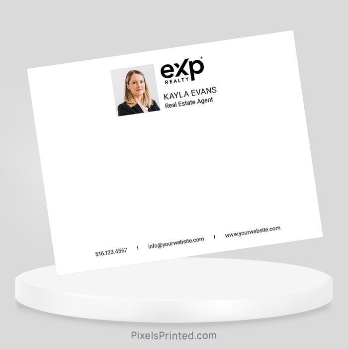 EXP realty notecards notecards PixelsPrinted