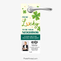 EXP realty St. Patrick's Day door hangers PixelsPrinted