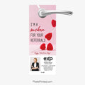 EXP Realty Valentine’s Day door hanger love where you live PixelsPrinted