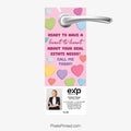 EXP Realty Valentine’s Day neighborhood door hanger PixelsPrinted