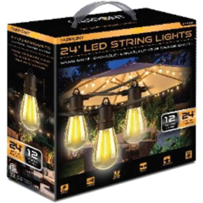 Farpoint LED String Lights 24'
